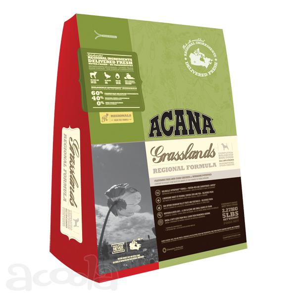 Беззерновой сухой корм Acana Regionals Grasslands Dog (Ягнёнок)